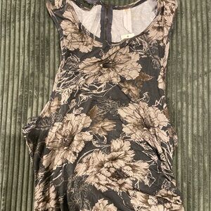 Daily practice, Anthropologie Floral Sleeveless Dress